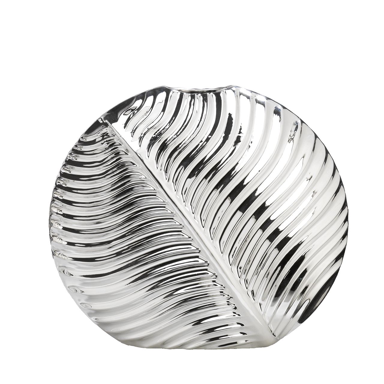 VASO FOGLIA STILIZZATA 25*10*22